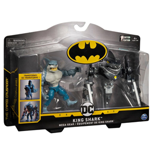 اکشن فیگور کوسه بتمنDC Comics Batman Mega Gear مدل King Shark_اسباب بازی